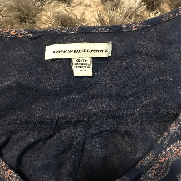 Navy blue Blouse from American Eagle! - Picture 2 of 3